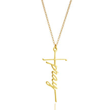 Load image into Gallery viewer, 18K Gold Plated Cross Necklace Collection
