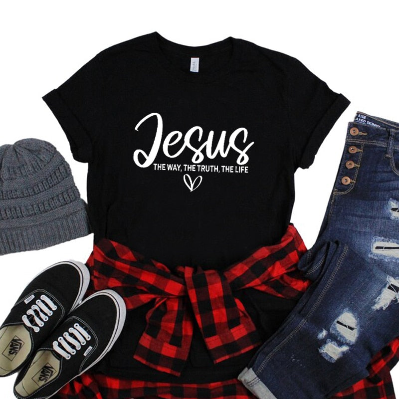 Jesus The Way, Truth and Life Tshirt