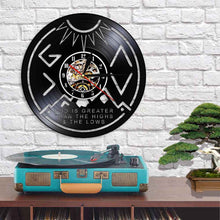 Load image into Gallery viewer, Vinyl Record Customized God is &gt; Than the Highs and the Lows Wall Clock
