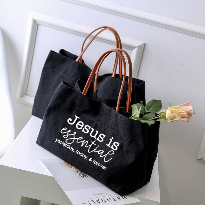 Jesus Essential, Yesterday, Today, Forever, Never-Changing Truth Fashion Bag