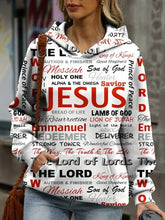 Load image into Gallery viewer, The Names of Christ Headline Women&#39;s Hoodie
