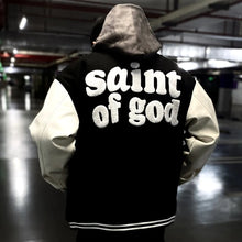 Load image into Gallery viewer, Protected by Saint Michael Saint of God Insulated Winter Coat
