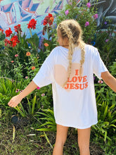 Load image into Gallery viewer, I Love Jesus ❤️ Cotton Tshirt
