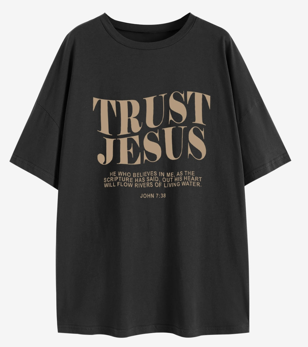 John 7:38 Everlasting Source of Life in Truth Cotton Tshirt