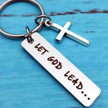 Load image into Gallery viewer, Follow His Steps Stainless Steel Keychain

