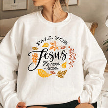 Load image into Gallery viewer, Fall For Christ Sweatshirt
