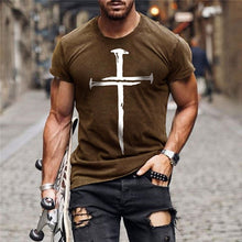 Load image into Gallery viewer, 3 Nails Cross Tshirt
