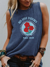 Load image into Gallery viewer, Psalm 136:28 Enduring Love Within Truth Summer Tank

