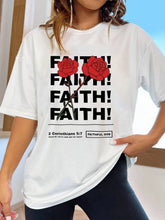 Load image into Gallery viewer, Extra Extra! 2 Corinthians 5:7 Faithful God, Good News Cotton Tshirt
