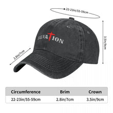 Load image into Gallery viewer, Salvation Washed Denim Cap
