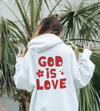 Load image into Gallery viewer, God Is Love, Love is Truth Hoodie
