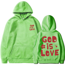 Load image into Gallery viewer, God Is Love, Love is Truth Hoodie
