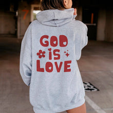 Load image into Gallery viewer, God Is Love, Love is Truth Hoodie
