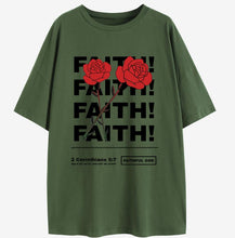 Load image into Gallery viewer, Extra Extra! 2 Corinthians 5:7 Faithful God, Good News Cotton Tshirt
