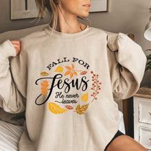 Load image into Gallery viewer, Fall For Christ Sweatshirt
