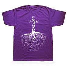 Load image into Gallery viewer, Deeply Rooted, Tree of Life, Everlasting Spring Cotton Tshirt
