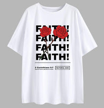 Load image into Gallery viewer, Extra Extra! 2 Corinthians 5:7 Faithful God, Good News Cotton Tshirt
