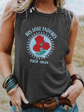 Load image into Gallery viewer, Psalm 136:28 Enduring Love Within Truth Summer Tank
