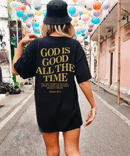 Load image into Gallery viewer, Psalms 107.1 Good All The Time Cotton Tshirt
