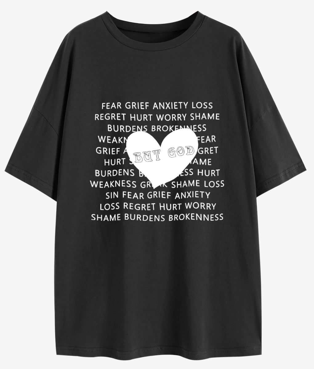 But God's Love Triumphs Over All Things 100% Cotton Tshirt
