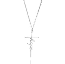 Load image into Gallery viewer, 18K Gold Plated Cross Necklace Collection
