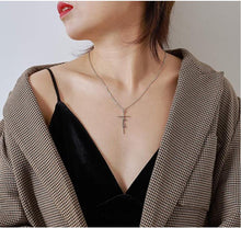 Load image into Gallery viewer, 18K Gold Plated Cross Necklace Collection
