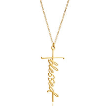 Load image into Gallery viewer, 18K Gold Plated Cross Necklace Collection
