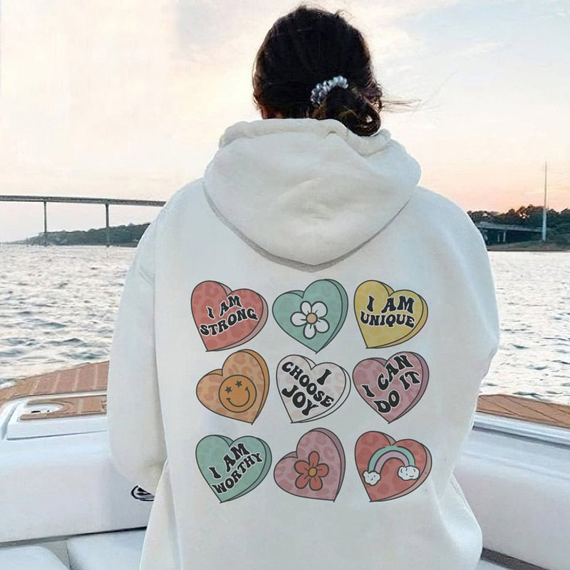 I Am Unique, Peculiar in Truth Sweetheart Love Hoodie