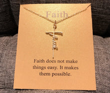 Load image into Gallery viewer, 18K Gold Plated Cross Necklace Collection
