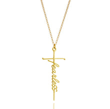 Load image into Gallery viewer, 18K Gold Plated Cross Necklace Collection
