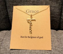 Load image into Gallery viewer, 18K Gold Plated Cross Necklace Collection

