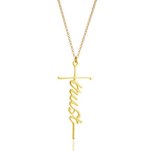 Load image into Gallery viewer, 18K Gold Plated Cross Necklace Collection
