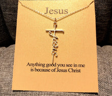Load image into Gallery viewer, 18K Gold Plated Cross Necklace Collection
