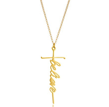 Load image into Gallery viewer, 18K Gold Plated Cross Necklace Collection
