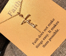 Load image into Gallery viewer, 18K Gold Plated Cross Necklace Collection
