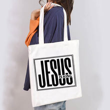 Load image into Gallery viewer, Jesus Defined Tote Bag
