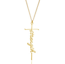 Load image into Gallery viewer, 18K Gold Plated Cross Necklace Collection
