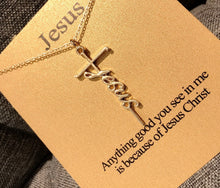 Load image into Gallery viewer, 18K Gold Plated Cross Necklace Collection
