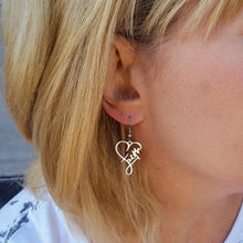 Load image into Gallery viewer, Love in Faith Stainless Steel Earrings

