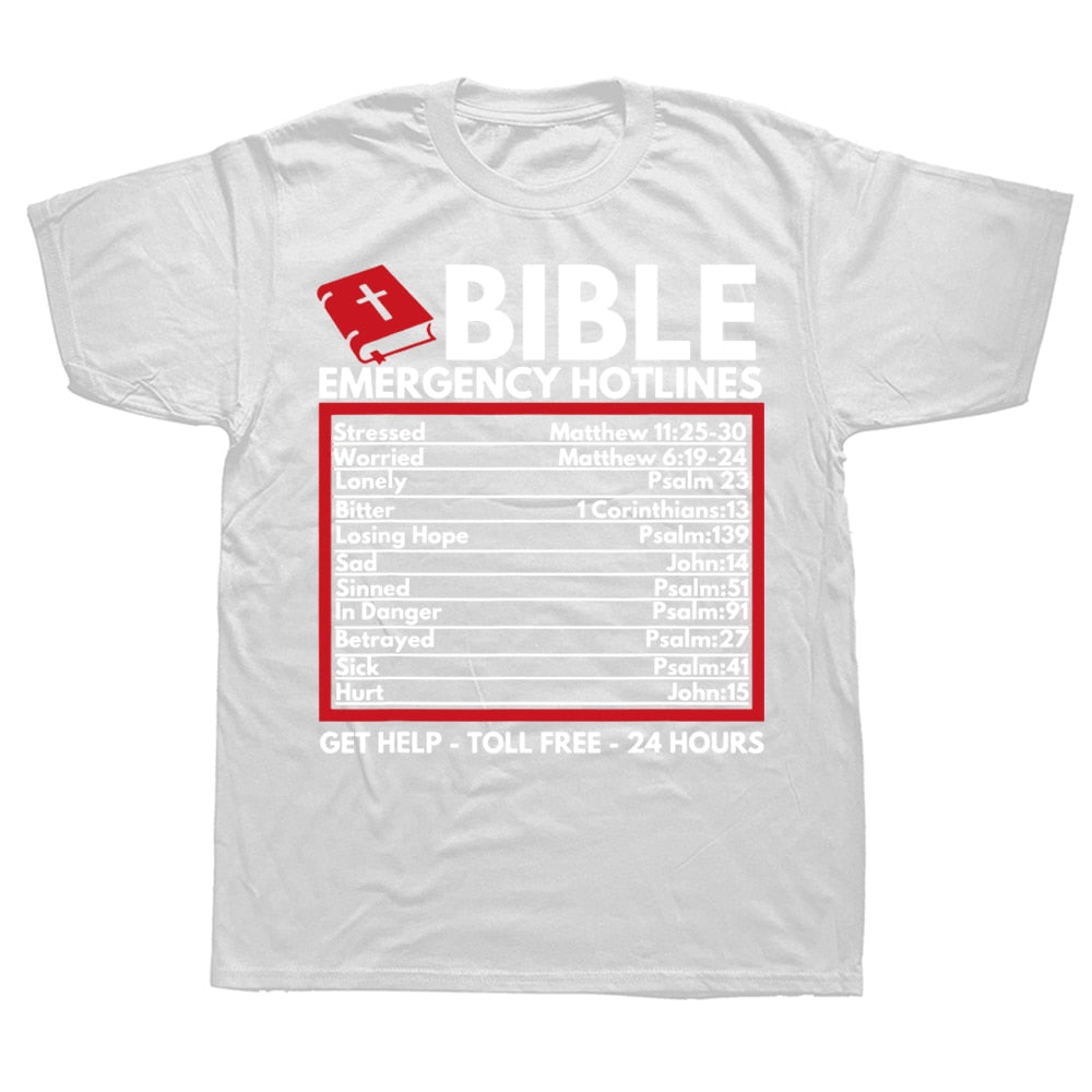 24/7 Bible Hotline Tshirt