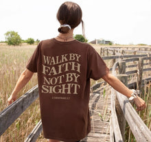 Load image into Gallery viewer, 2 Corinthians 5:7 Faith Spring 2023 100% Cotton Tshirt
