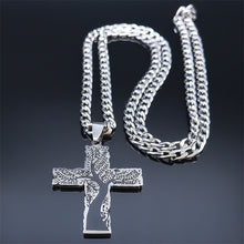 Load image into Gallery viewer, Everlasting Tree of Truth-Life Stainless Steel Cross Chain
