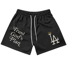 Load image into Gallery viewer, Trust God&#39;s Plan Angels Athletic Shorts
