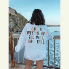 Load image into Gallery viewer, Psalm 46:5 Storybook God is Within Her Sweatshirt
