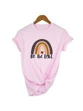 Load image into Gallery viewer, Be The Light Take Back The Rainbow Tshirt
