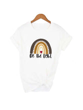 Load image into Gallery viewer, Be The Light Take Back The Rainbow Tshirt
