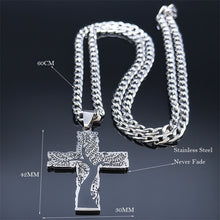 Load image into Gallery viewer, Everlasting Tree of Truth-Life Stainless Steel Cross Chain

