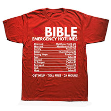 Load image into Gallery viewer, 24/7 Bible Hotline Tshirt
