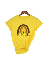 Load image into Gallery viewer, Be The Light Take Back The Rainbow Tshirt
