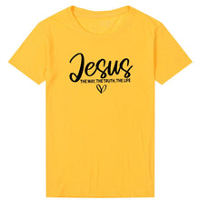 Load image into Gallery viewer, Jesus The Way, Truth and Life Tshirt
